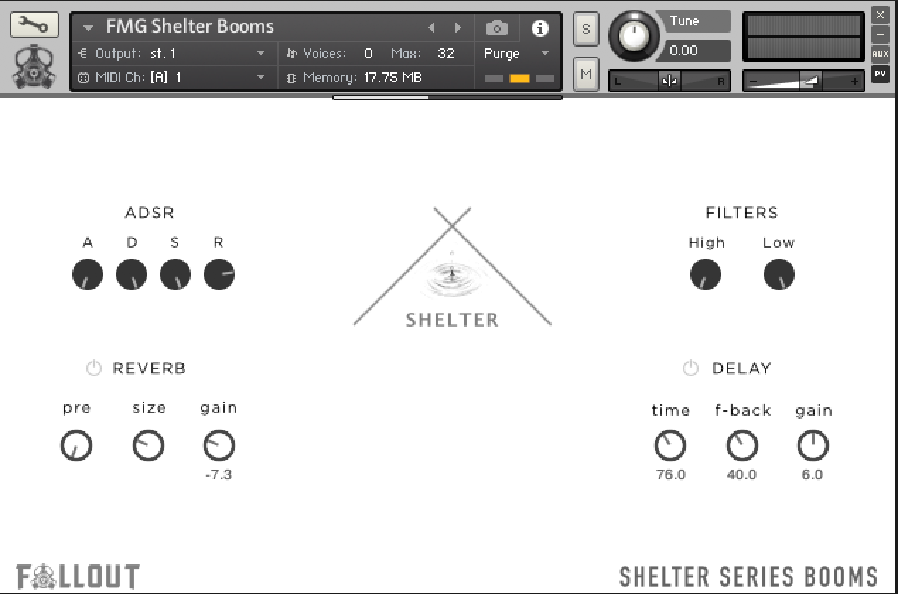 Shelter Series Booms